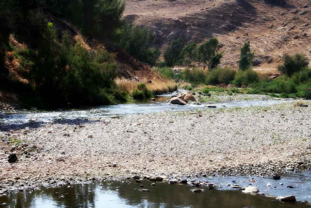 Jabbok-Tal in Jordanien