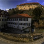 Tübinger Neckarhalde: Blick aus ehemaliger Wohnung (HDR)